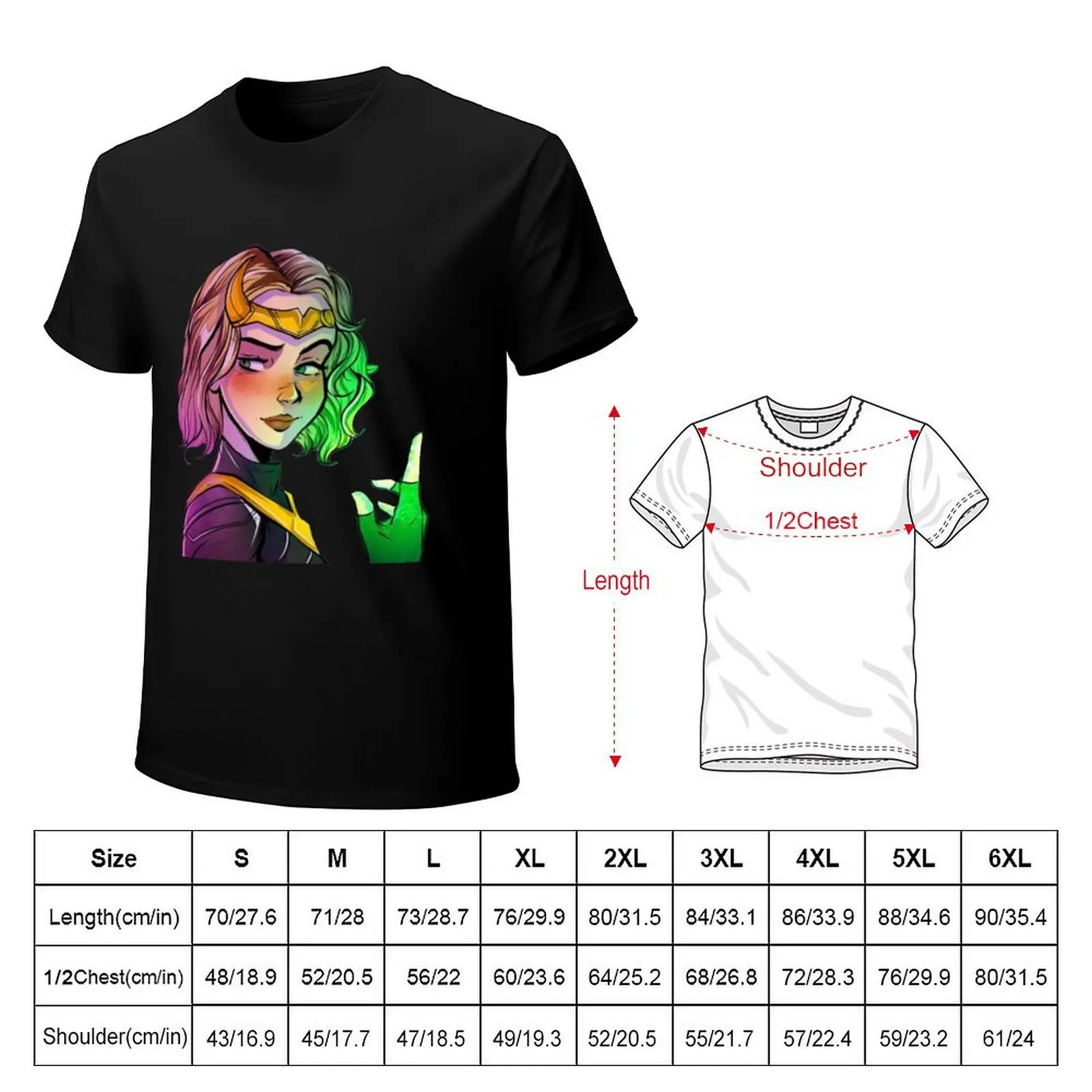 Sylvie Glorious Enchantment M ByTe T-Shirt Casual Breathable Short Sleeve Top