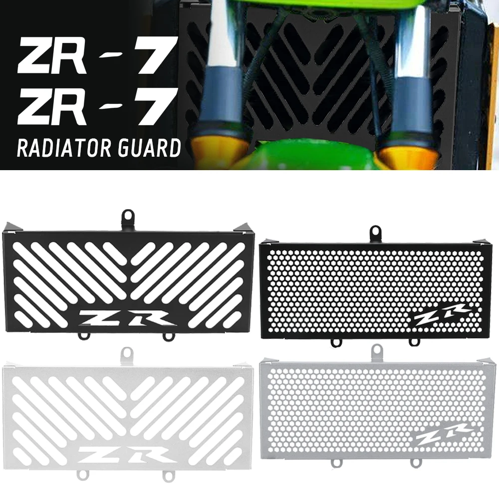 

FOR Kawasaki ZR 550 750 7 7S ZR750 Zephyr ZEPHYR 750 550 Motorcycle Radiator Grille Guard Protection Grill Cover ZR750 Accessory
