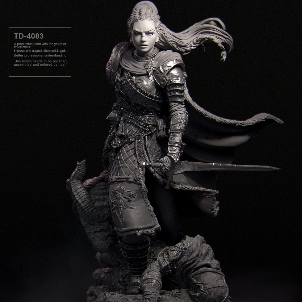 

55mm 75mm Resin model kits figure colorless and self-assembled TD-4083