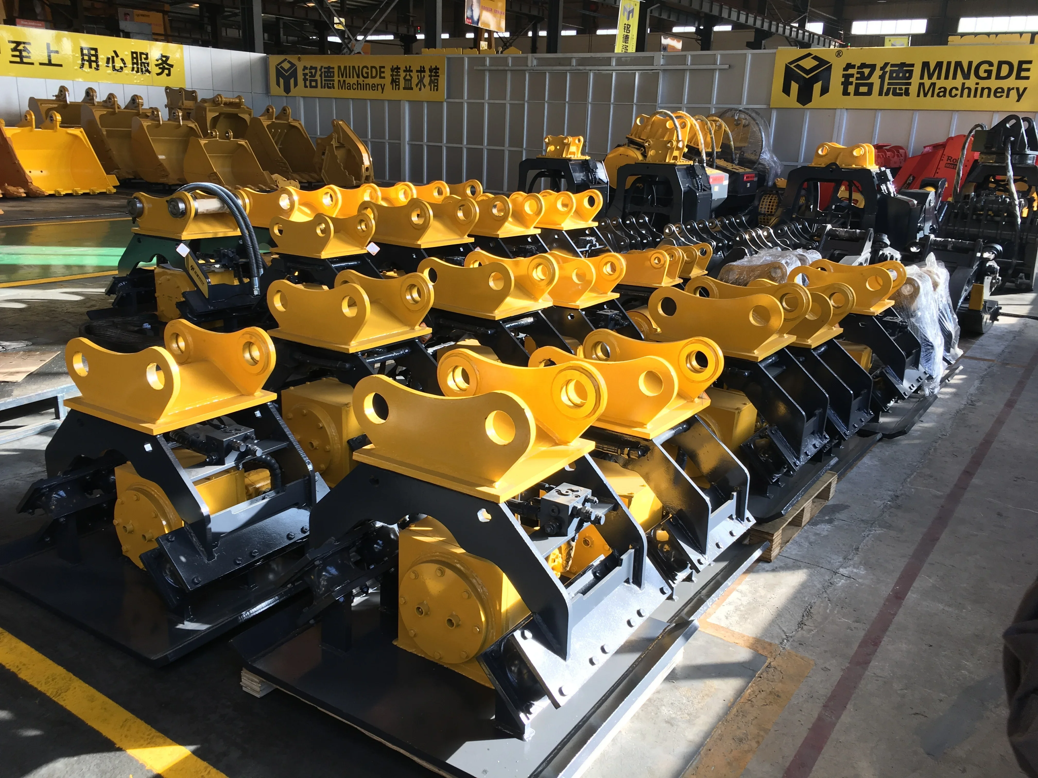 Monde Vibration Rammer 20 tons Hydraulic Compete Plante Compaction Vibration Rammer For Sale