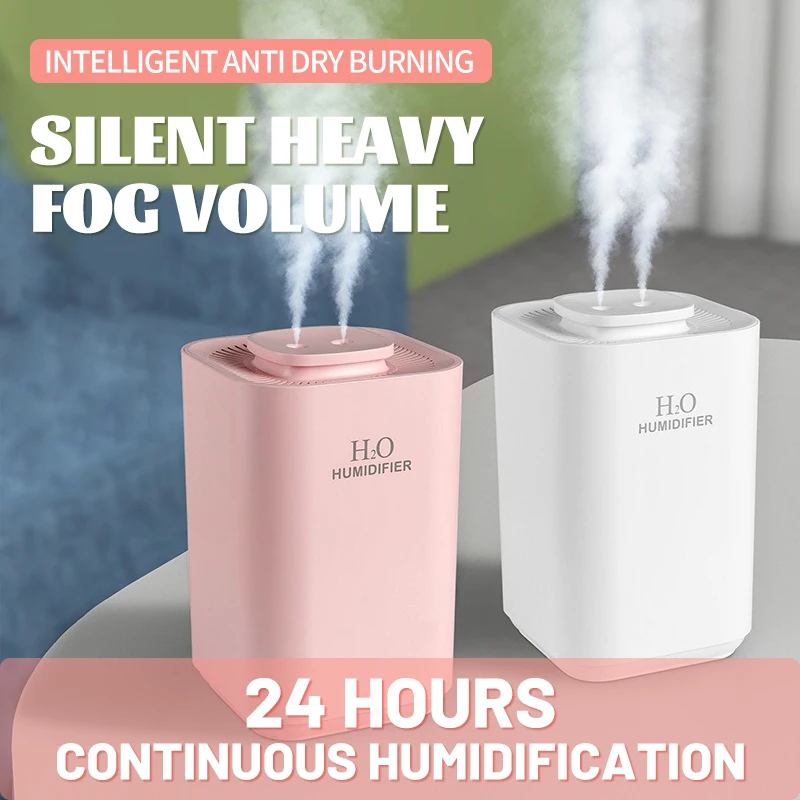 3.3L Large Capacity Humidifier Quiet Humidifier for Home and Bedroom Hydrating Spray