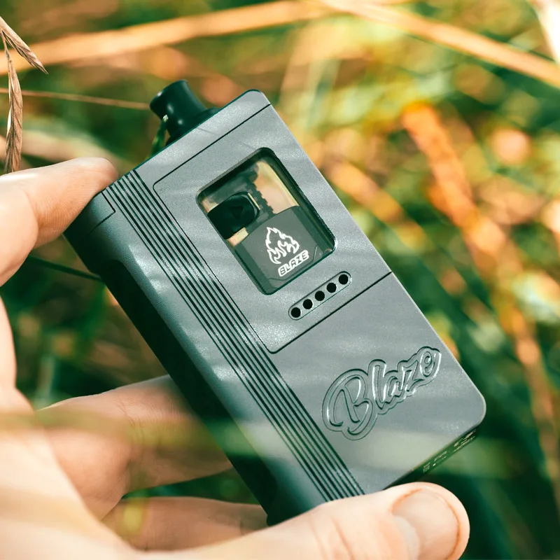 Original ThunderHead Creations X Mikevapes Blaze AIO Boro Mod 5-88W By 18650 Battery 510 Full Mechanical Electronic Cigarette