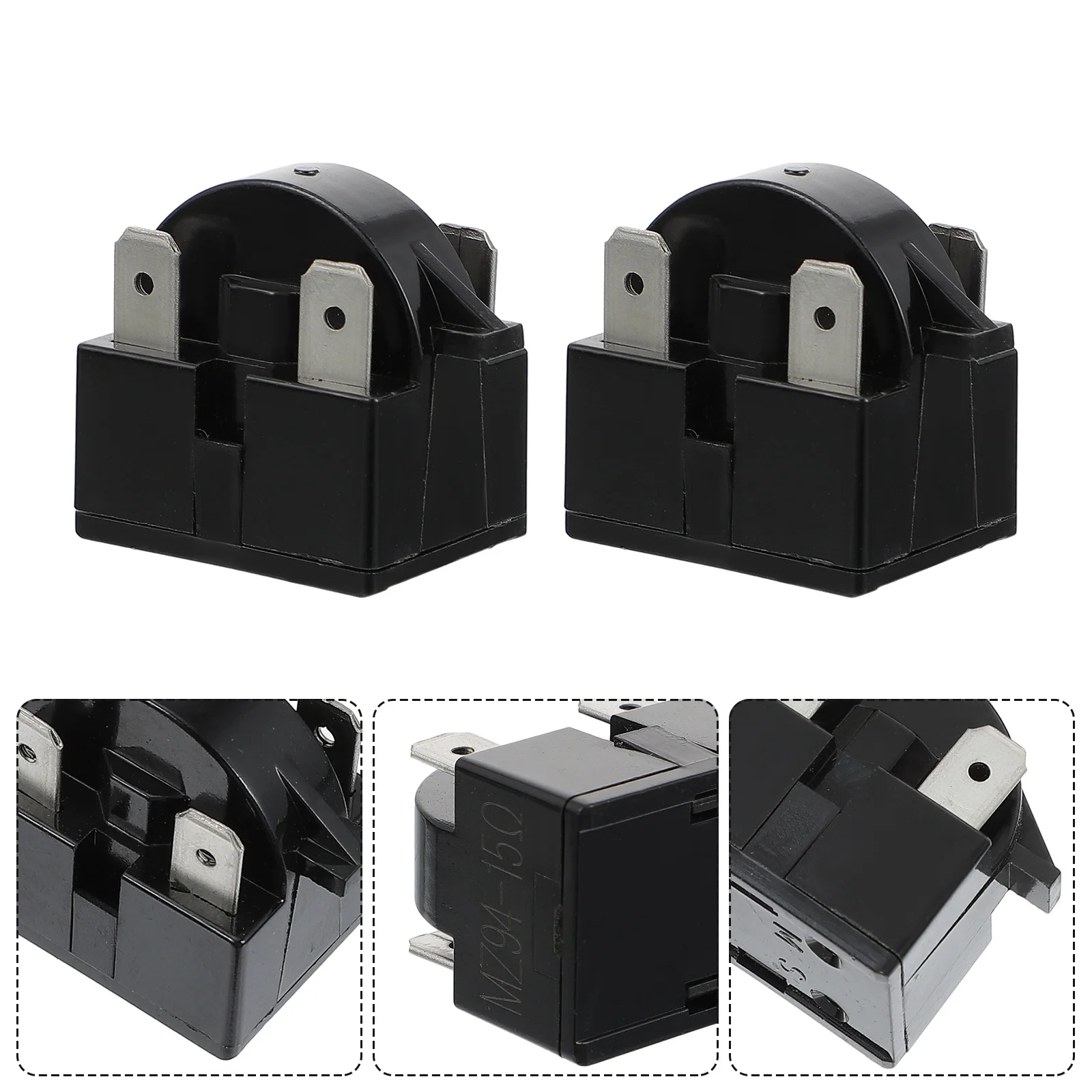 

4 шт. Защитные вставки для компрессора холодильника, морозильника, винного шкафа, мини-холодильника, с защитой от перегрузки, сменная деталь