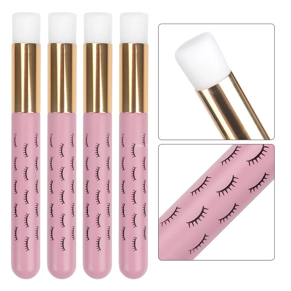 30Pcs 60ML Eyelash Shampoo Brush Empty Soap Bottle Set Including 10pcs Mascara Brush 10pcs Remove Blackhead Nose Cleanser