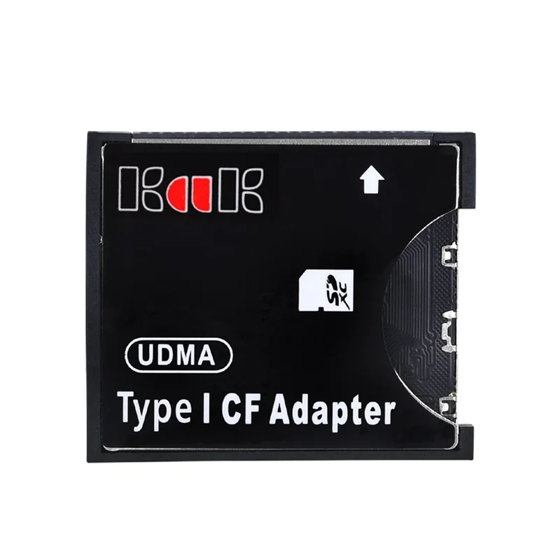 Адаптер SD-CF Type I с поддержкой SD SDHC SDXC MMC Card To Standard Compact Flash Type I Card Reader Converter A002