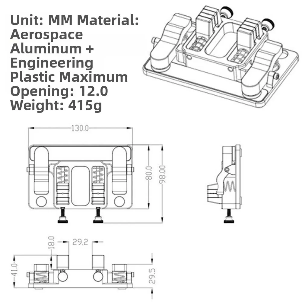 

Helping Hands Welding Clamp For Jewelry Repair Versatile Helping Hands For Soldering Welding Clamp Stable Soldering Station