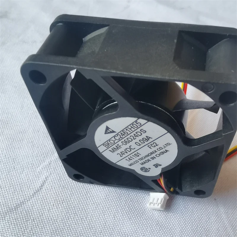 60*60*25 مللي متر MMF-06D24DS-FC2 BKO-C2461H05 العاكس مروحة التبريد 24 فولت 0.09A 6025 تيار مستمر مروحة التدفق المحوري