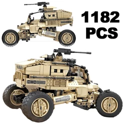 1082PCS Technical Jumping Spider Pickup Suv Building Blocks Panzer Tank Assemble Vehicle Bricks Toys For Kid Adult Gifts