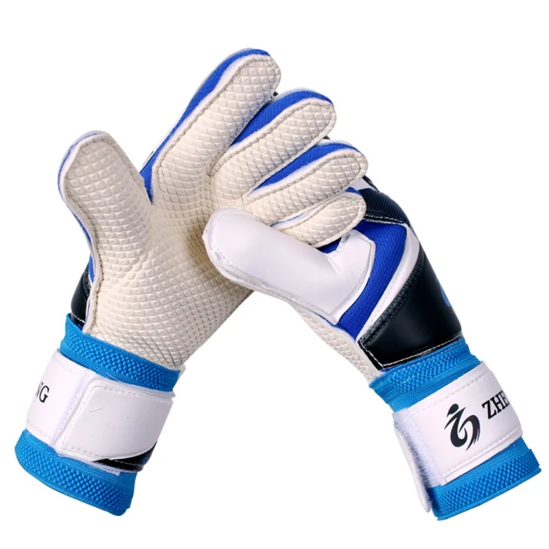 Thick Latex Gloves Goalkeeper Training Socer Goalkeeper Gloves Goalie Football Gloves Man Training For Kid Student