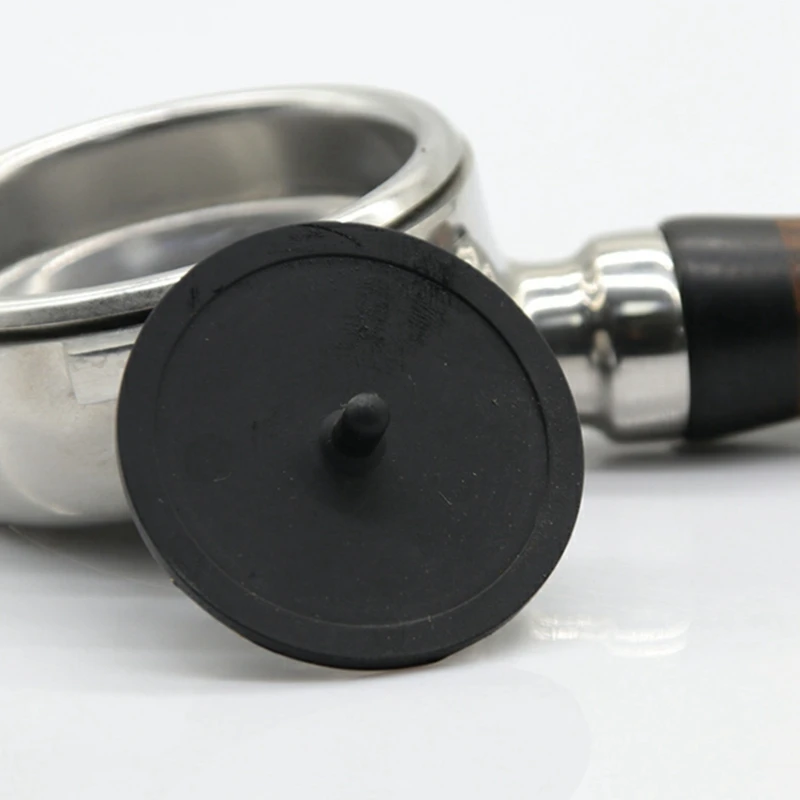 Filtro ciego de 4 Uds., disco de retrolavado de goma para máquinas de café expreso, cabezal de elaboración, junta de retrolavado, embalaje ecológico