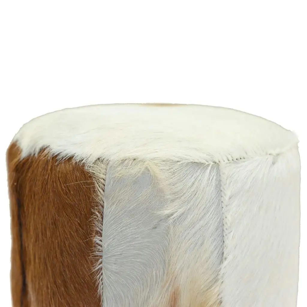 Luxury Real Leather Bar Stool with Solid Teak Wood Frame - Stylish and Durable Seating