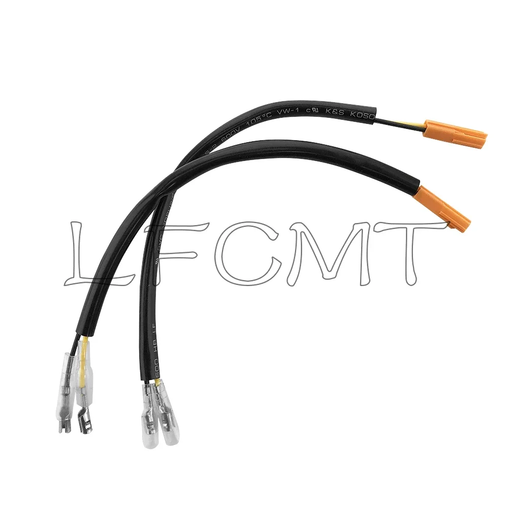 Fit for Honda CBR500R CBR600RR/F/R CBR1000RR CBR 650R CRF250L CB650F 2pin OEM Turn Signal Indicator Wire Adapter Plug Connector