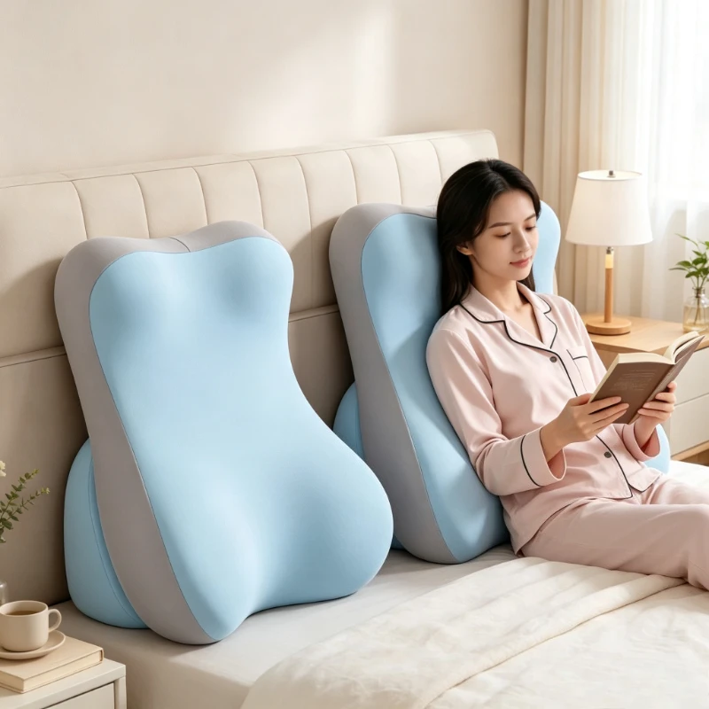 Multifunction Prone Pillow Bed Backrest Cushion for Adults Reading Phone Viewing Lounge Rest Headboard Support Bedroom 다기능 쿠션