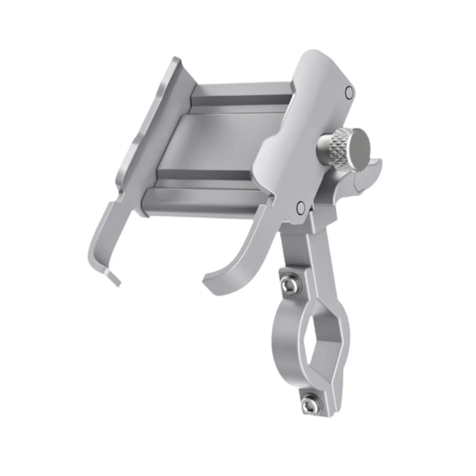 Bike Phone Holder Multiple Angles Scratch Protection Wide Use Handlebar Mounting