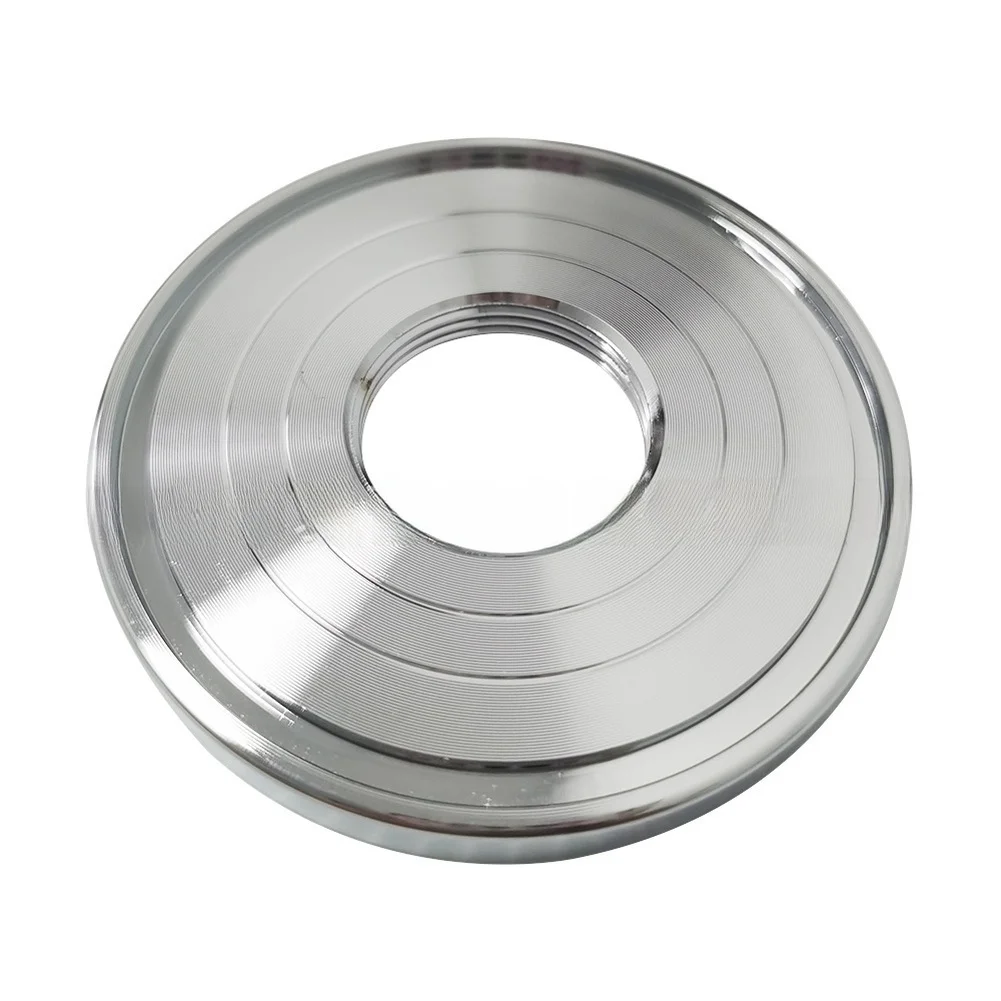 Stainless Steel 8mm Fixed Disc Lid Compatible with Commercial Grade Soy Milk Mixers Ice Crushers and Grinding Units