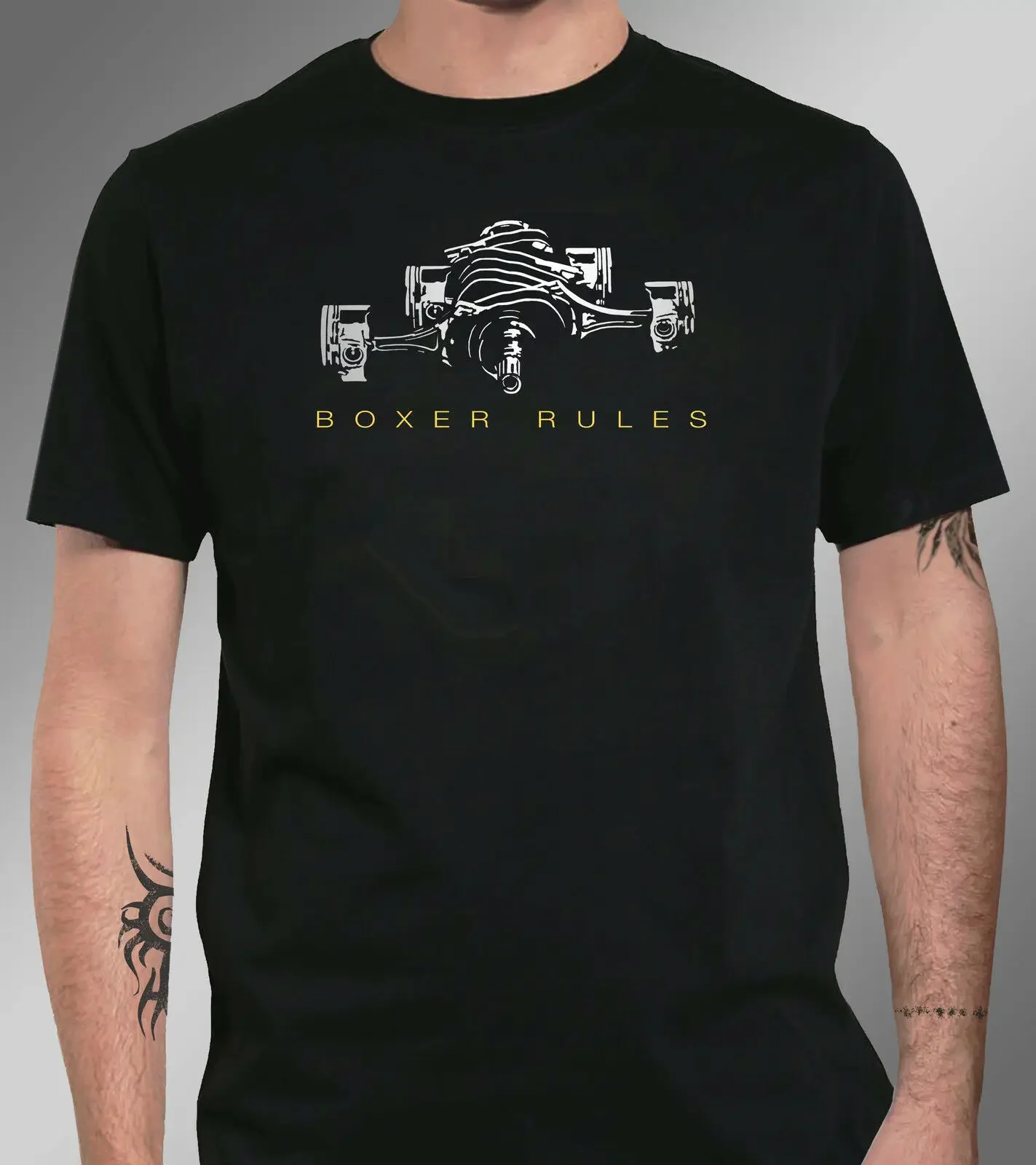 

Boxer Rules Motor Engine Motorcyclists T-Shirt 100% Cotton O-Neck Summer Short Sleeve Casual Mens T-shirt Size S-3XL
