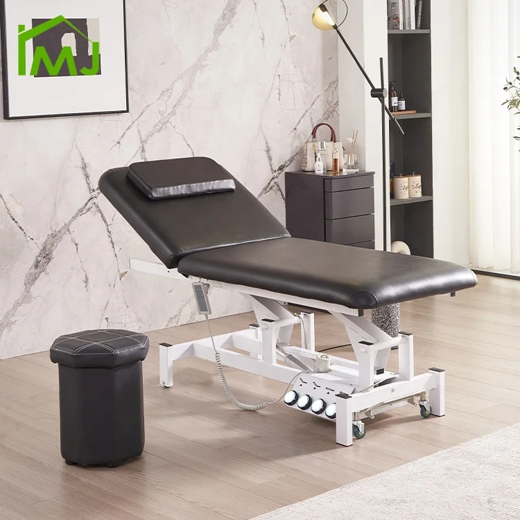 

Electric Foot Control Massage Table Clinic Examination Bed Facial Beauty Bed