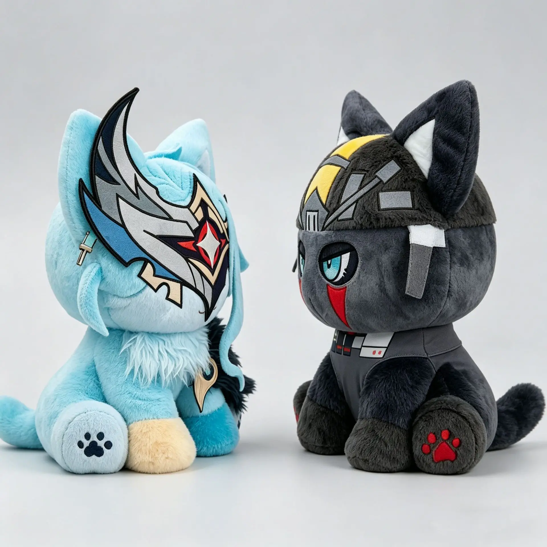 Call of Duty König ‌ Muñeco de Peluche Cosplay Genshin Impact Il Dottore, Muñeco de Peluche Estilo Perro/Gato, Regalos