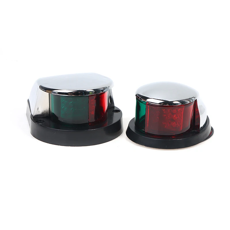 1PC Boat Lights Red Green 12V LED Bow Navigation Light Sailing Signal Light Red Green Light For Marine Boat Yacht Warning Light