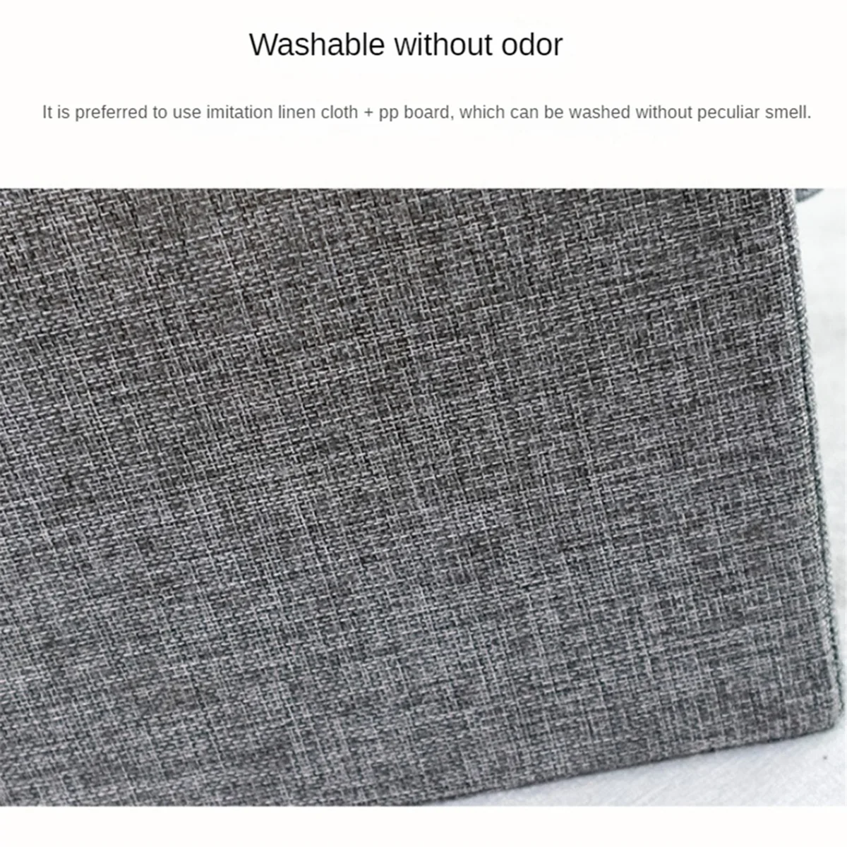 AUU-Storage Box Foldable Storage Rack Clothing Organizer Fabric Storage Box Sundrys Cloth Pants Storage Artifact-C