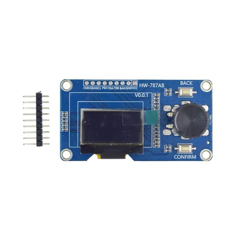 

SSD1306 OLED-экран Интерфейс IIC 128*64 EC11 Модуль поворотного энкодера 1,3/0,96 дюйма Комбинированный модуль Электронные проекты