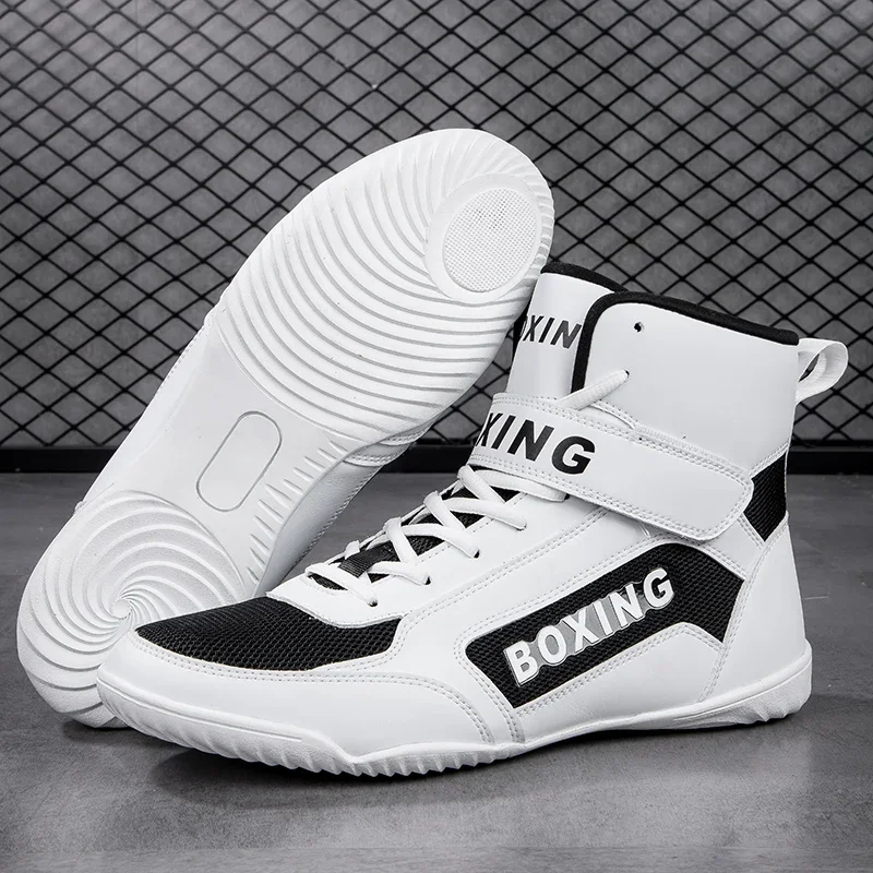 Professional Unisex Wrestling Boots Gym Big Size 35-47 Boxer Fighting Boxing Boots Breathable Mens Fight Wrestling Shoes