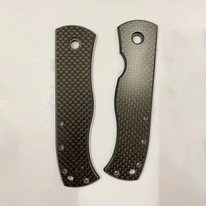 Imagem -02 - Micarta Fold Knife Handle Patches G10 Linho Micarta Patches Aperto Cqc7 Facas Faça Você Mesmo Fazendo Acessórios Peças Par Padrões