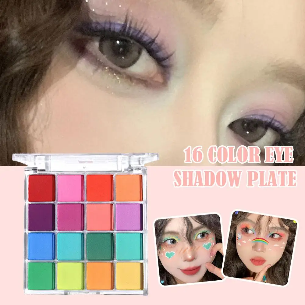 16 colori colore chiaro solido cambiamento graduale polvere occhio piatto montato a specchio unghie Aurora glitter polvere ombretto smalto ragazza Na C9W8