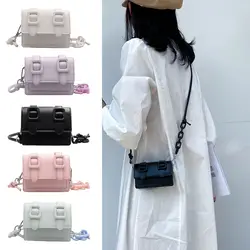 Mini Small Messenger Bags Women Girl Chain Purse PU Leather Handbag Ladies Girl Crossbody Bags Shoulder Bag