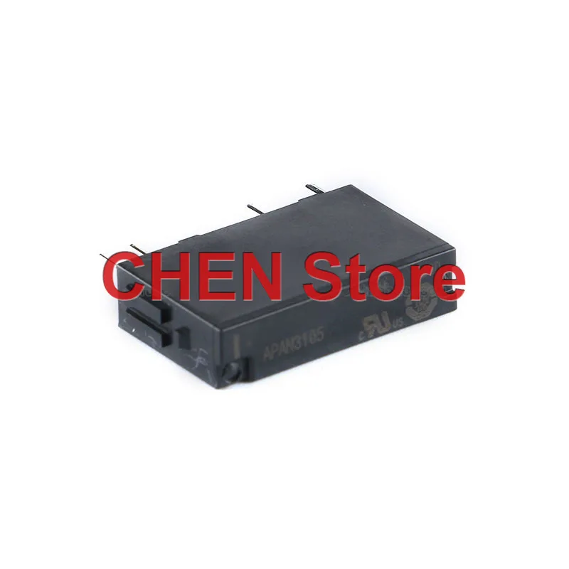 2PCS NEW Original Matsushita Relay APAN3112 APAN3124 Black 12V 24V PA-N Series Power Relay A Set Of Normally Open 5A 4PIN