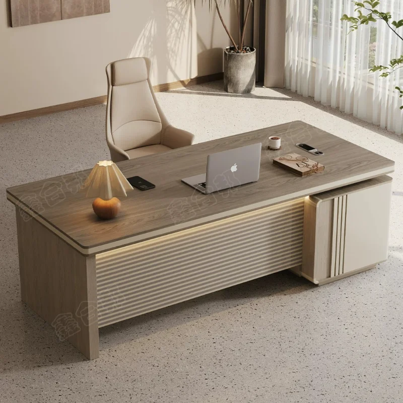 Modern Minimalist Office Desk Display Aesthetic Design Multifunctional Office Desk Luxury Executive Tavolino Salon Furniture