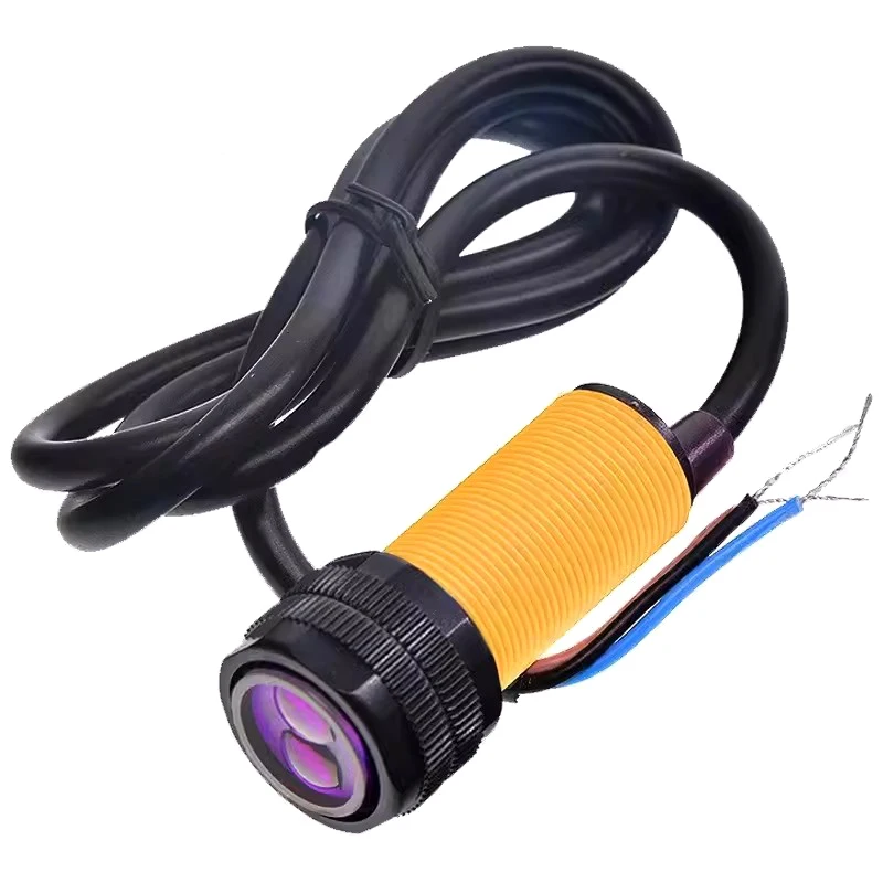 E18-D80NK Infrared Obstacle Avoidance Photoelectric Sensor Proximity Switch 3-80cm Detection Range Adjustable