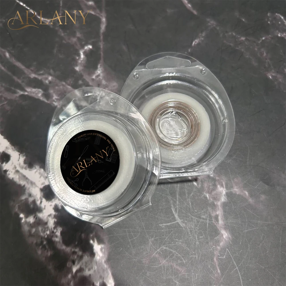 

ARLANY 3 Yards Single-Sided Tape Roll for Tape In/ Tape Weft Extensions Hair System Tape Replacement One Sided Tape Easy to Cut