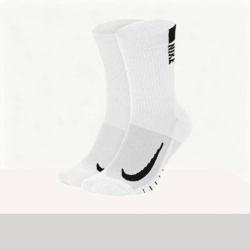 

Nike Comfortable, Minimalist, Soft, Premium, Lightweight, Breathable, Moisture-Wicking Unisex Terry Socks SX7557-100