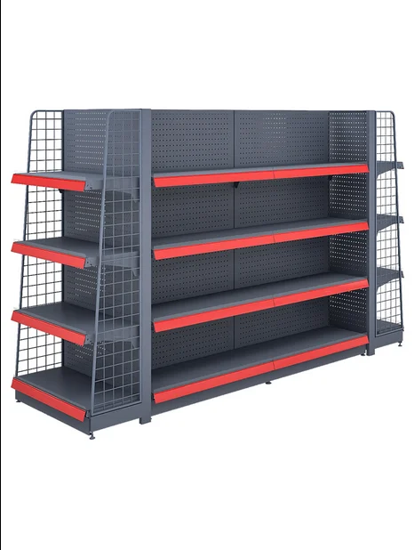 Supermarket shelf, convenience store, display shelf, snack department, multi-layer single and double sided combination shelf