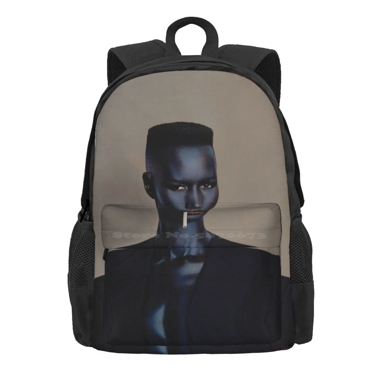 Night Clubbing - Grace Jones Hot Sale Schoolbag Backpack Fashion Bags Grace Jones Jamaica Nightclubbing Icon