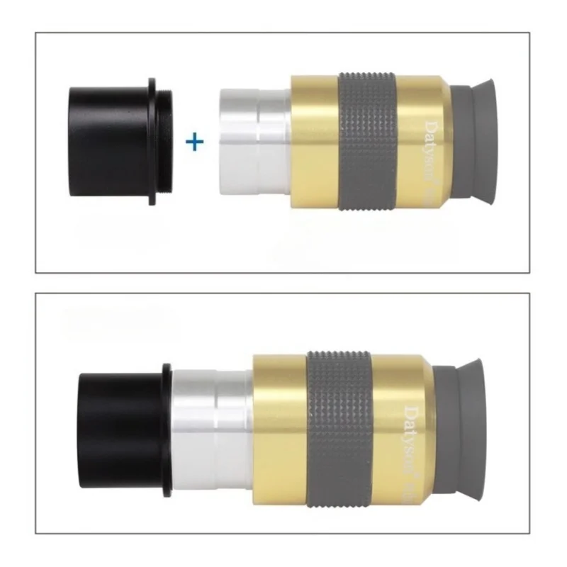 Eyepiece Adapter 23.2mm/30mm Joint To M28.6*0.6mm Threaded Microscope Accessory