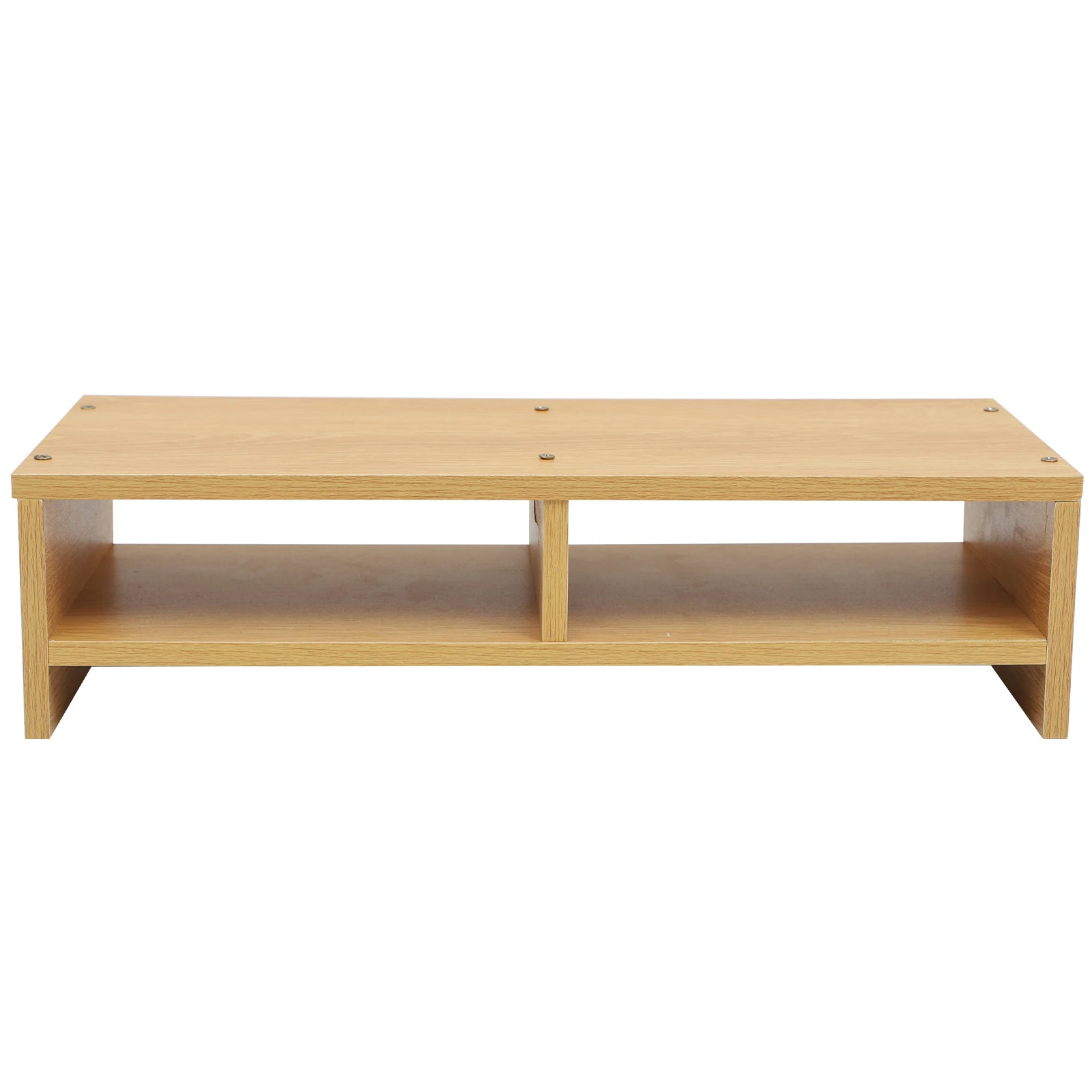 

Monitor 58x19x13cm Elevated Bracket Computer Screen Riser Storage Desk ganizer Solid Wood Double Layer Office Desktop Work