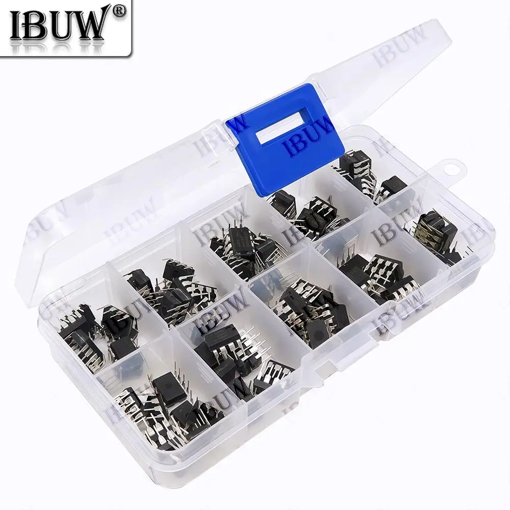 10Values IC Assortment kit NE555 UC3842 UC3843 UC3845 AT 24C02 24C08 24C15 24C32 24C64 Each 10PCS