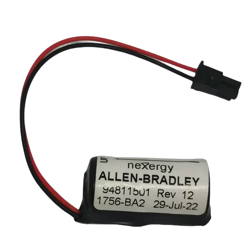 

1756‒BA2 Battery For AB 94811501 1756‒L1 LOGIX5000/5561/5562 PLC Control Battery