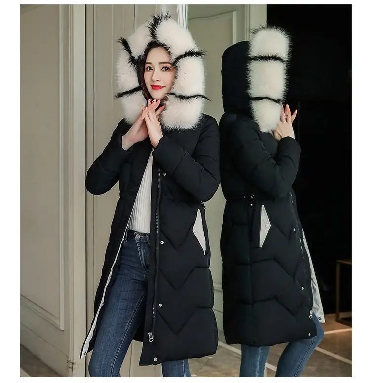 Women's Down Jacket 2023 Feather Coats Korean Jacket for Women Thicken Long Cotton Jacket Winter Down Coats Women Puffer Jacket