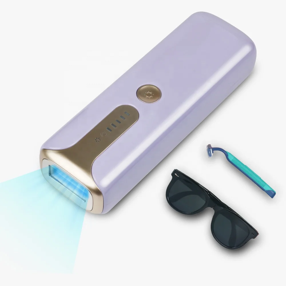 

Purple Home Use IPL Hair Removal with Ice Cooling for Body