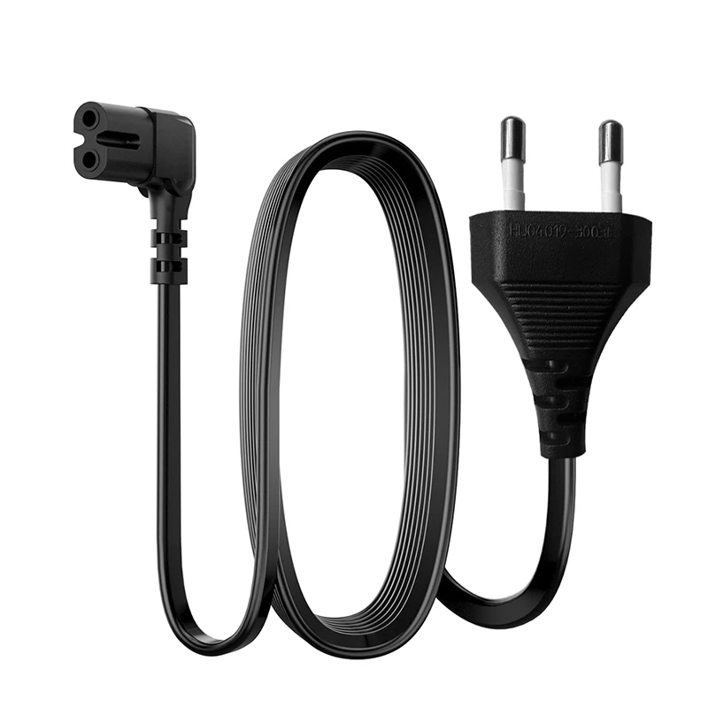 EU Korea Stromkabel 4,8MM EU-Stromkabel Figur 8 EU Koreanischer Netzstecker zu IEC C7 Stromkabel für PS4 Apple TV HDTV Netzteil – Detail 6