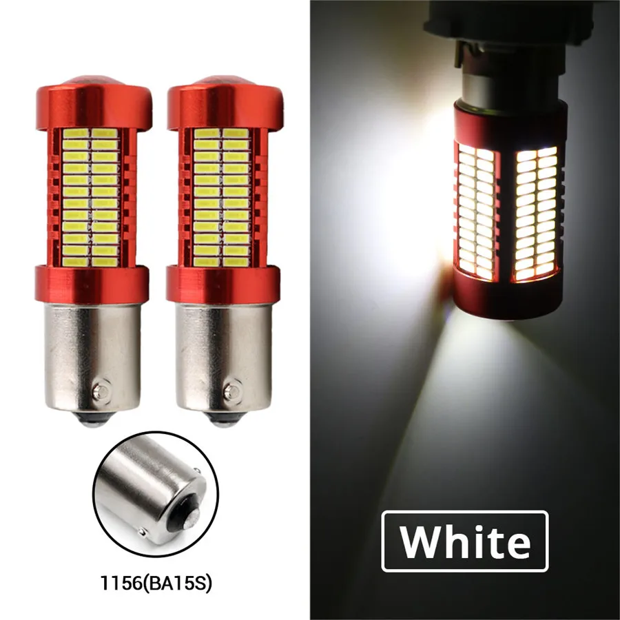 

JXF декоративная автомобильная светодиодная лампа высокой мощности, противотуманная фара H11 H8 9005 90061156 1157 тормоз 7440 7443