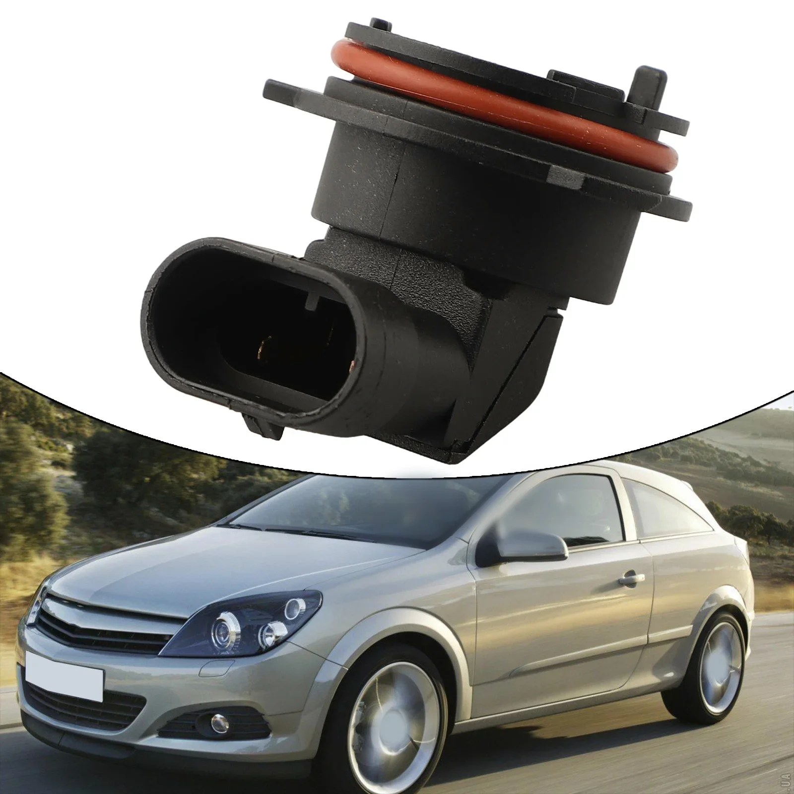 

Car Headlight Holder H7 Car Headlight Bulb High Universality Fitment Non-deformation Wear-resistant ABS Material Easy To Use