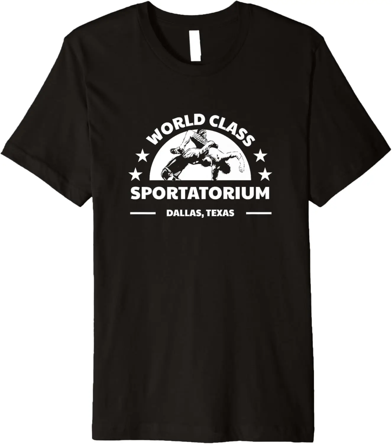 

Футболка премиум-класса Dallas TX Texas Wrestling World Class Sportatorium