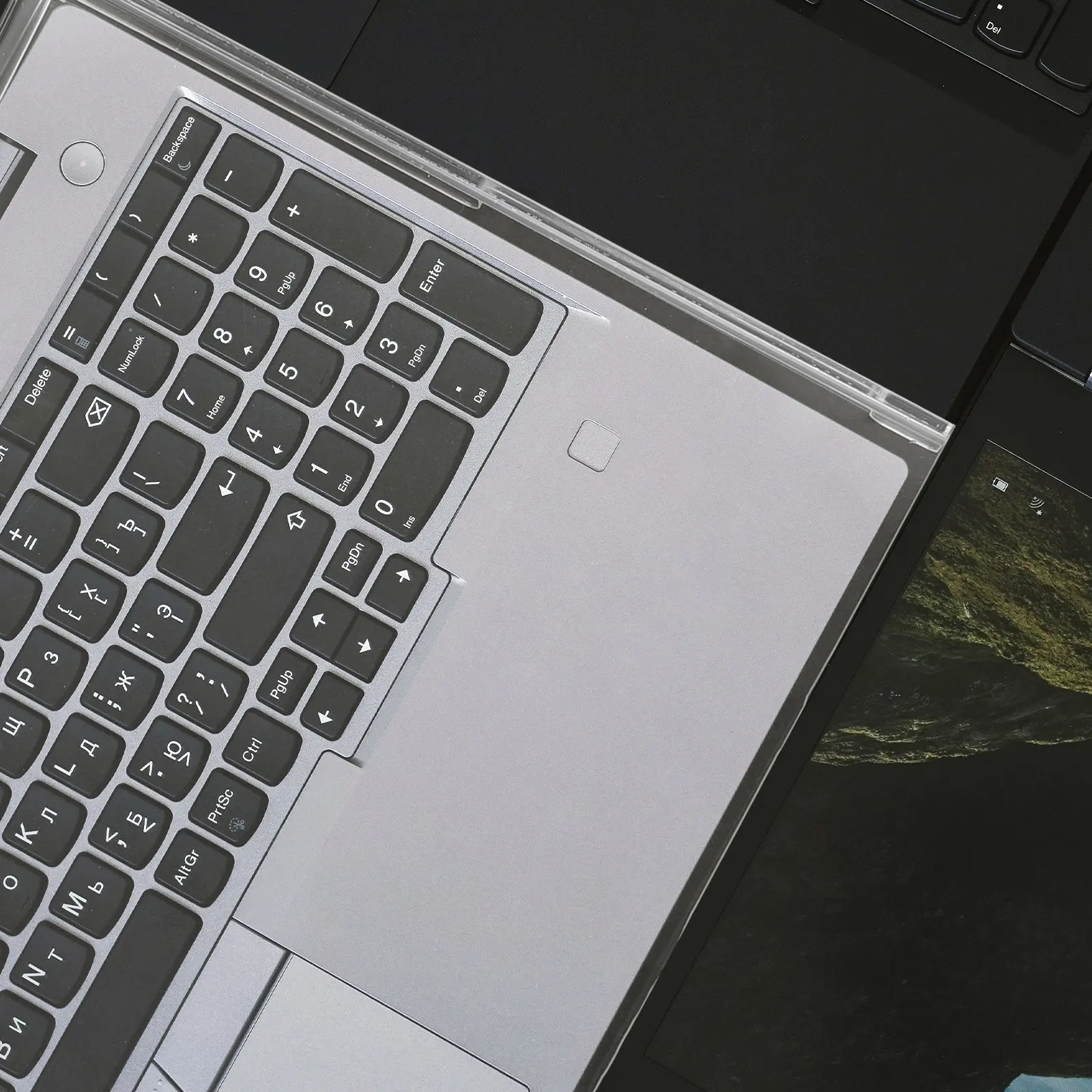 Acrylic Waterproof Ultra Clear Laptop Keyboard Covers Versatile Fit All Standard Keyboards Dirt Crumb Resistant
