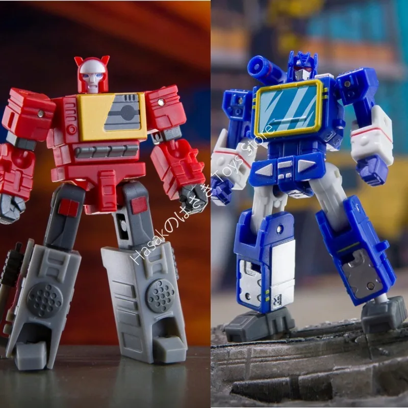 

[IN STOCK NOW] Transformation Dr Wu DW-E02A DW-E16A Blaster Soundwave Anime Color 2PCS/SET Action Figure