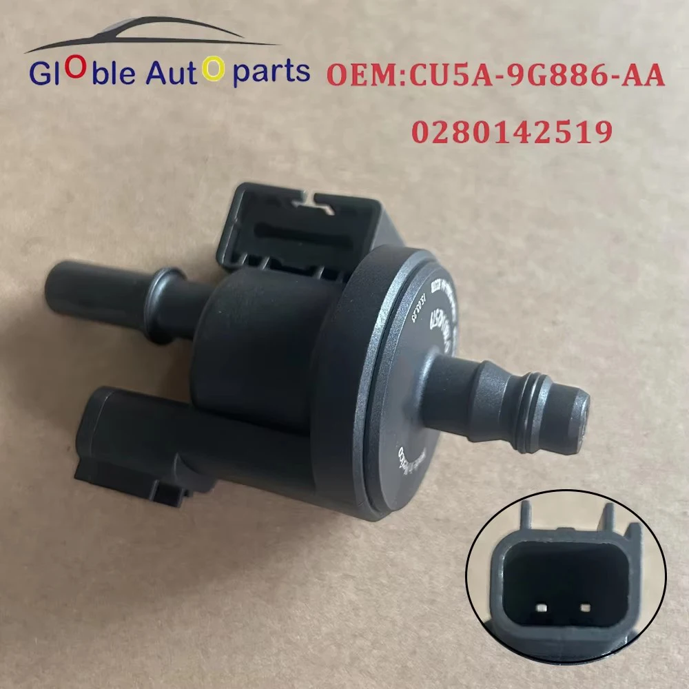Dla 2013-2016 Ford Fusion Mondeo Titanium Lincoln MKZ 1.6L 2.0L CU5A-9G886-AA 0280142519 331240228   Zawór upustowy pochłaniacza oparów
