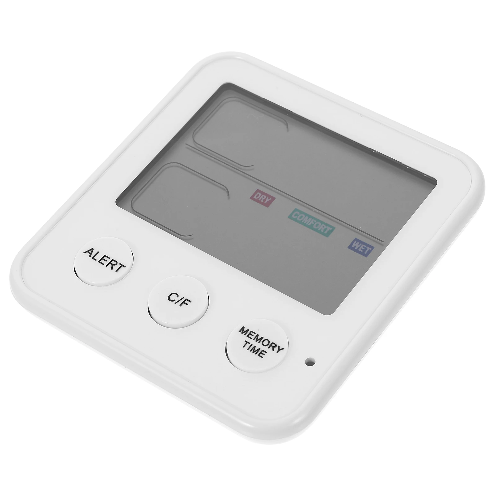 

Digital Hygrometer Thermometer Hygrothermograph Cigar Box Black Portable ABS High Precision LCD Screen Temperature Humidity